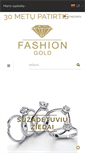 Mobile Screenshot of fashiongold.lt